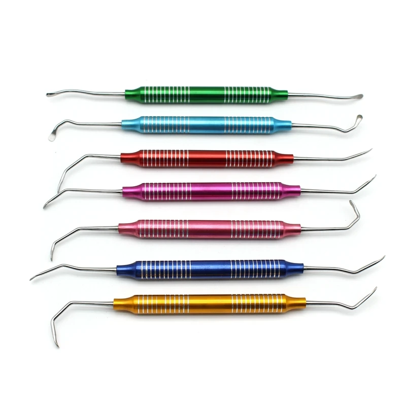 

NIGF Высокое качество 7 шт./компл. двойные концы стоматологический подъемник пазухи подъемный инструмент стоматологический подъемник лифт инструмент инструменты из нержавеющей стали