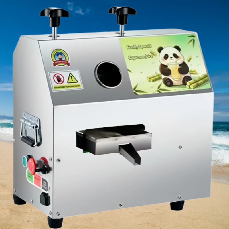 New Small Electric LY-250B Sugar Cane Juicer Stainless Steel High Efficiency Sugarcane Juice Making Machine For Commercial Shop