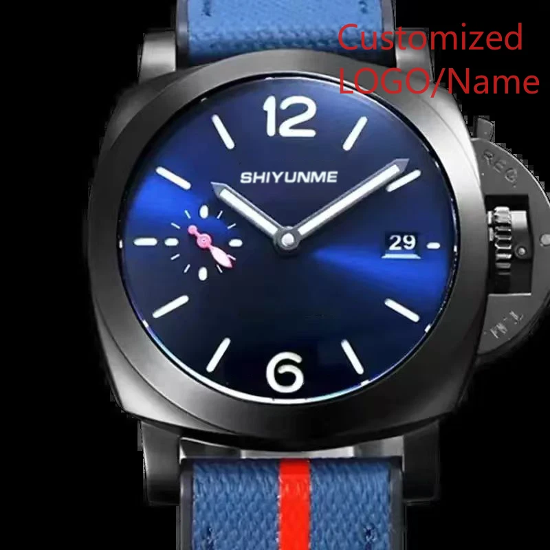 A989 Store Customized Watch Automatic Mechanical Movement Unisex Stainless Steel 44MM Oversized Dial Full Functionality