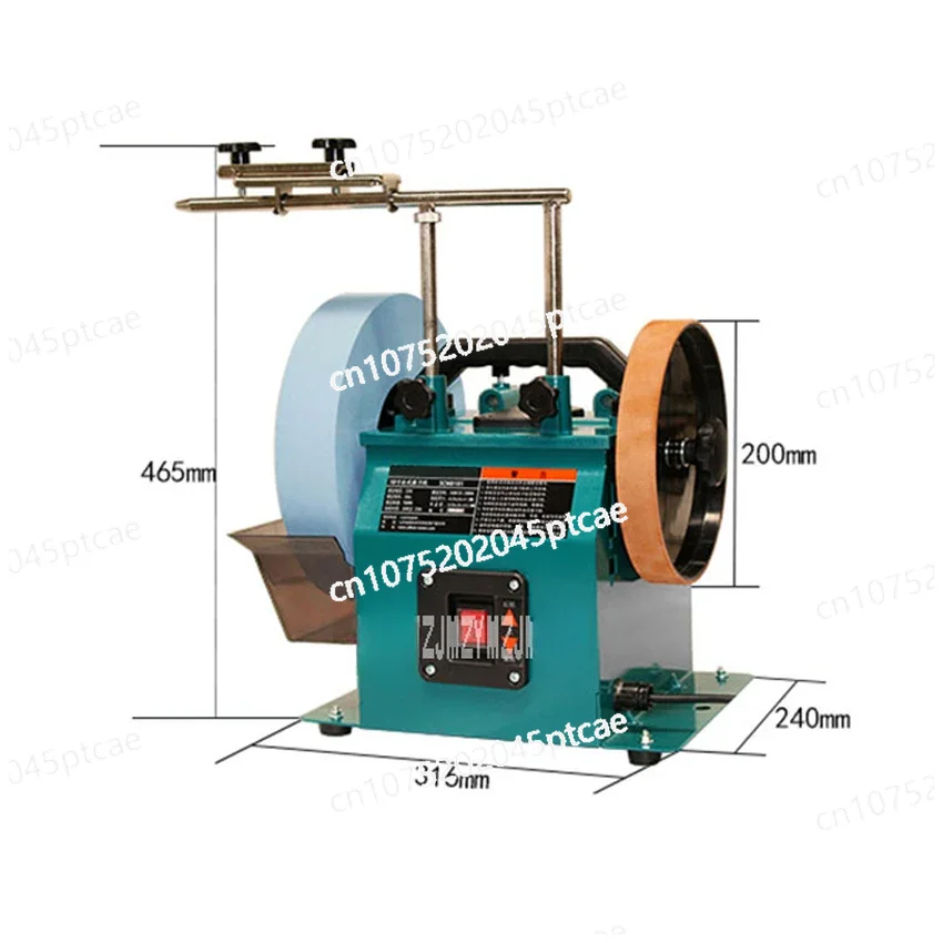 Electric Sharpening Machine Low Speed Grinder Polishing Machine 10 Inch Desktop Grinding Machine 110V/220V 240W 95r/min SCM8101