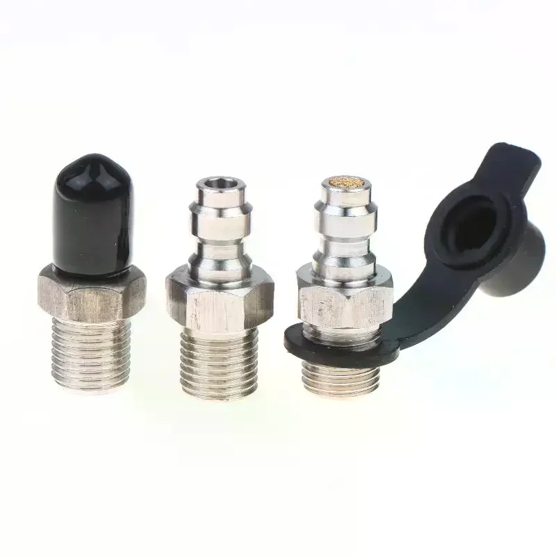 8MM M10x1 Adapter Pneumatic Quick Coupler For Maintenance Reliable Connection Secure Thread Fittings Easy To Connect