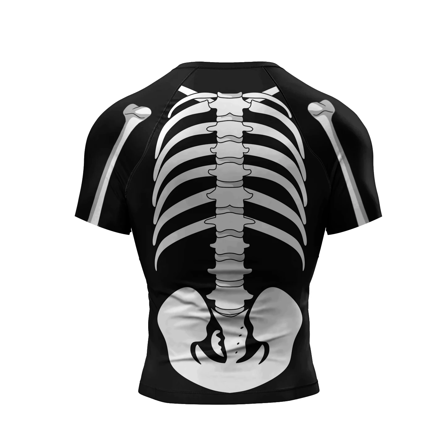 Różowa męska Jujutsu BJJ No Gi Rash Guard sublimacja męska do biegania na trening t-shirt 3D z krótkim rękawem