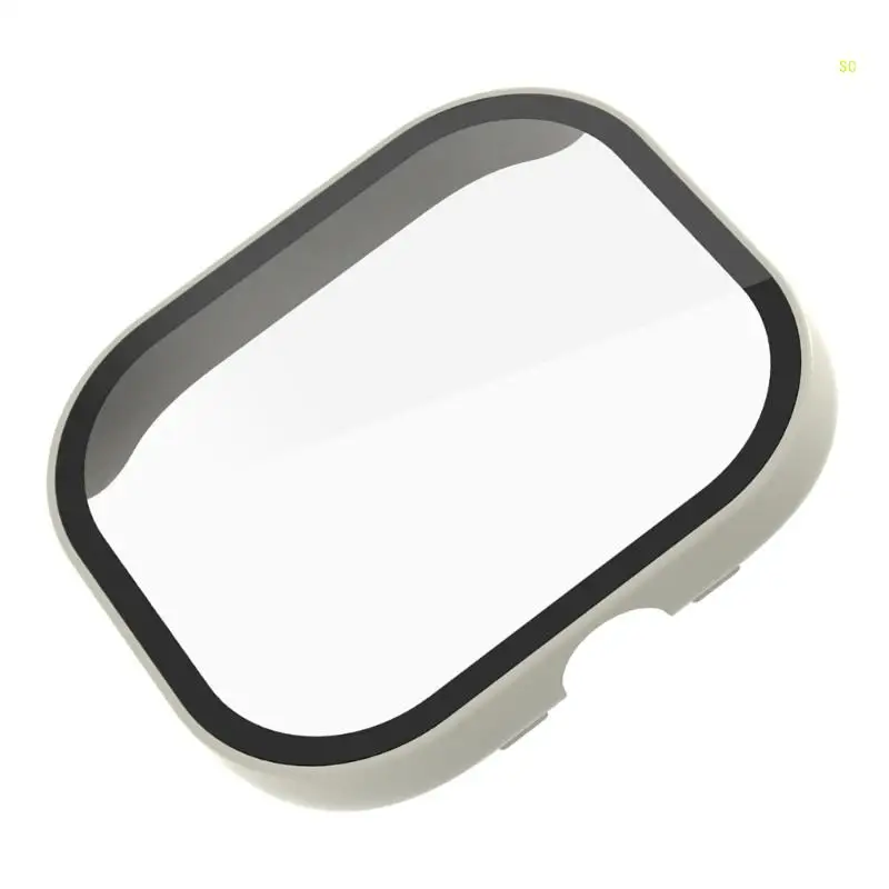 Smartwatch กรอบกระจกนิรภัยฟิล์มปกแข็งสำหรับนาฬิกา 4 ป้องกันหน้าจอเปลือกหอยกันกระแทก Dropshipping