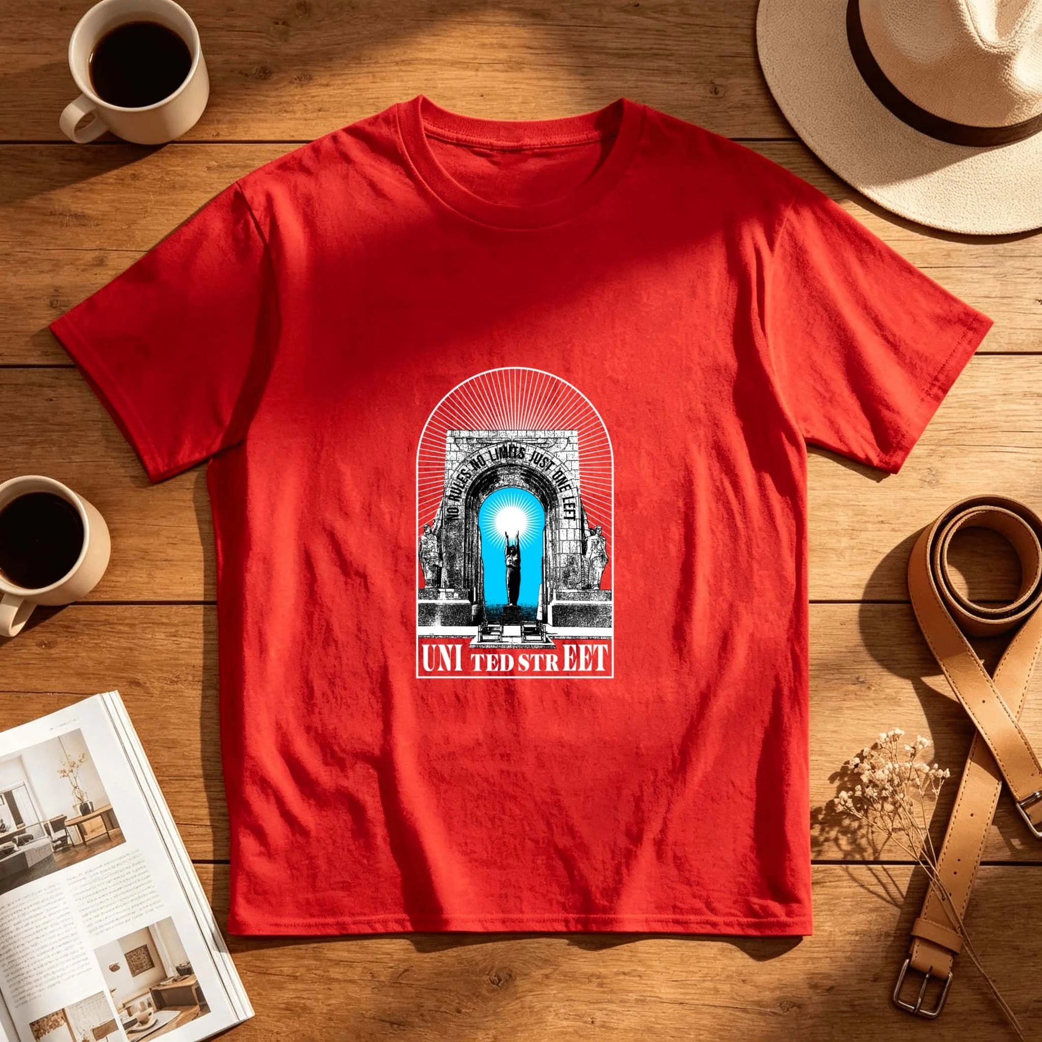 Colorful Robo Zombie Made In China Poster Soft Breathable Moisture Wicking Tee
