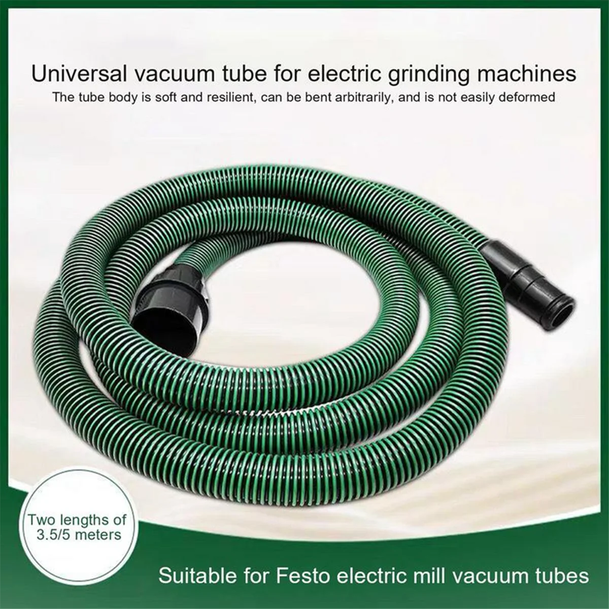 Durable Hose Applicable for FESTOOL Electric Vacuum Cleaner Dust Collection Bucket Dust Absorption Pipe 3.5M