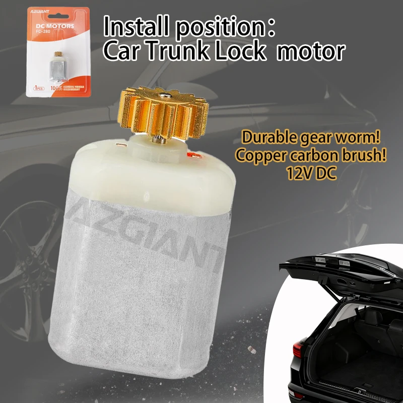 

AZGIANT FC-280SC-20150 Car Tailgate trunk boot lock catch latch 12V Motor For Peugeot 307 CC Tailgate SW III/308 MK2/3008 I II