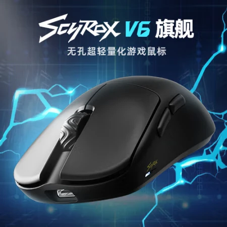 Scyrox V6 Mouse Low Latency Gaming Mice Lightweight Wireless Mouse Customized Ergonomic Mouse For Esports Gamer Pc Accessories