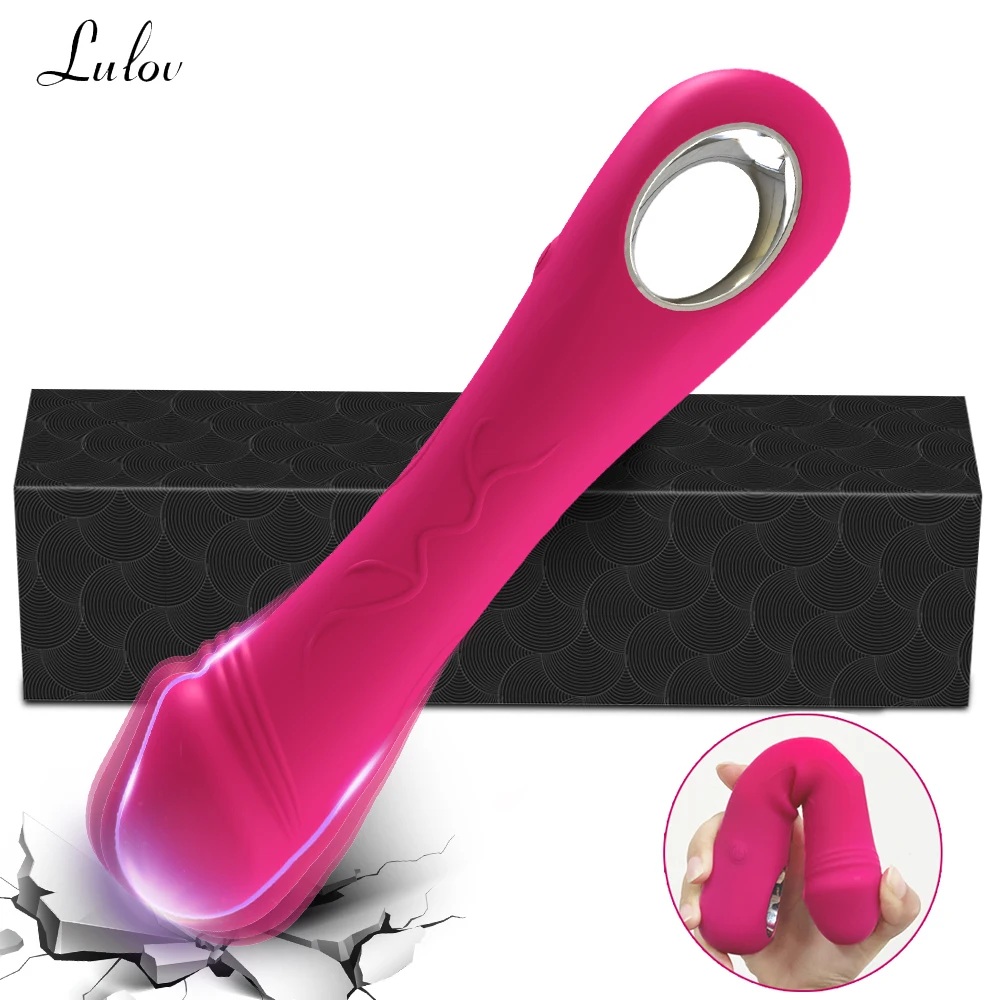 G Spot Vibrator for Women Vagina Clitoris Massarger Clit Stimulator Soft Silicone Female Masturbator Adult Sex Toys for Woman