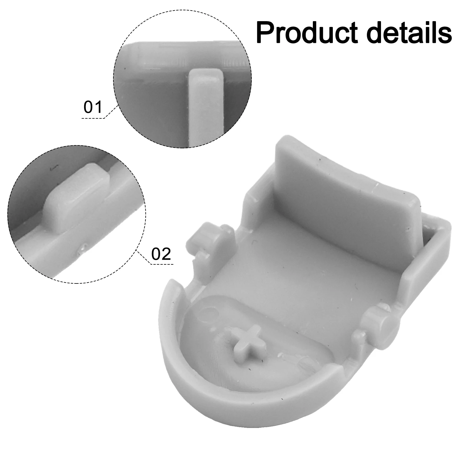 Комплект сменных защелок для нижнего шланга Hoover, предназначенный для бесшовного приготовления к модели 410122001 440001655 и 303832001.