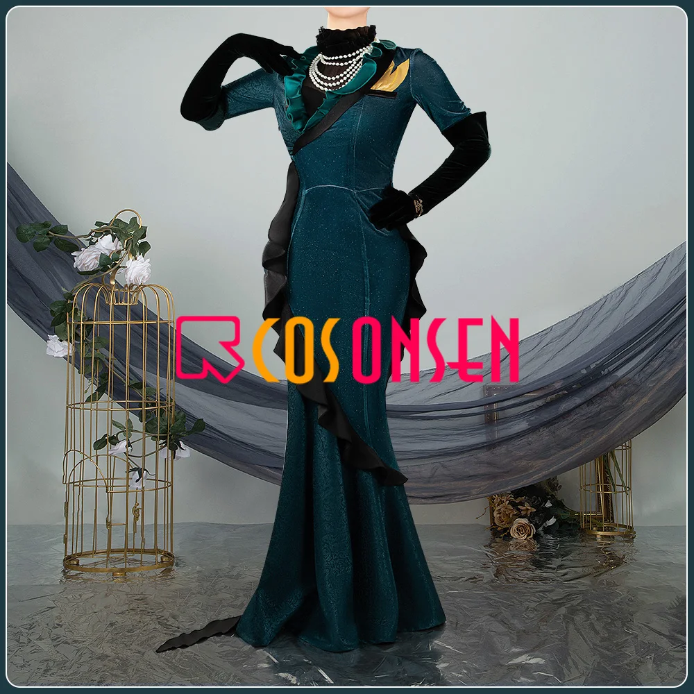 الملتوية العجائب ماما جورجينا علقة تأثيري حلي اليشم وفلويد الأم ماما يتوهم الزي Cosonsen مخصص #2