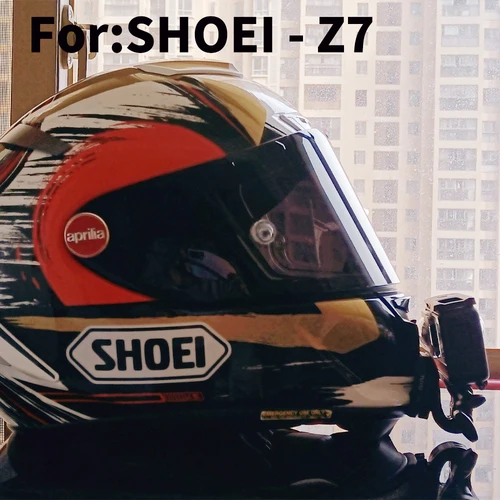 Imagen 2 del producto Soporte para casco de motocicleta personalizado TUYU Premium para cámara GoPro hero10 Insta360 DJI para SHOEI AGV ARAI HJC accesorios para casco