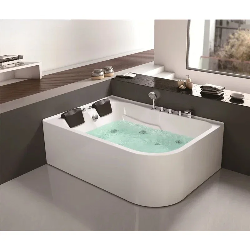

High Quality Bathtub Jacuzzi with Light Emitting Diode