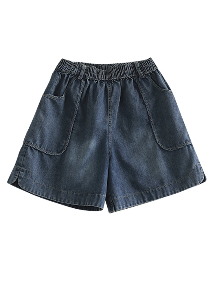 Shorts jeans vintage de cintura alta para mulher, estilo coreano, roupa estética, calça quente, calça curta, coisa barata, 2023