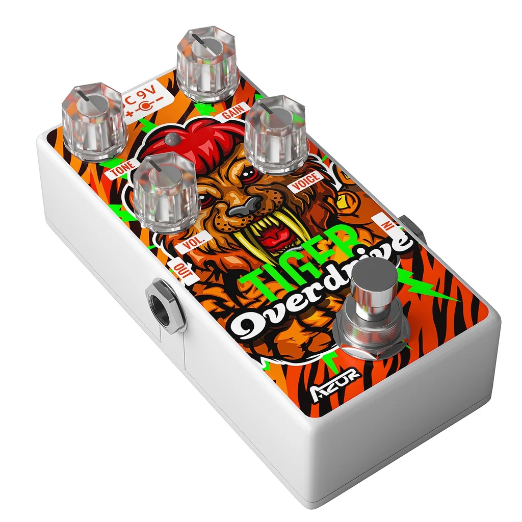 

12 Зодиак серия AZOR AP-502 Tiger Overdrive педаль для гитары педаль для эффектов Overdrive хорошего качества аксессуары для гитары эффекты для гитары