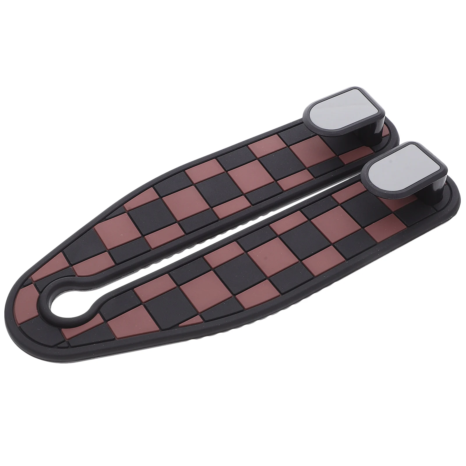 

2 Pcs Car Seat Back Hook Storage Hooks for Headrest Purse Backrest Rear Seatback Pvc Backseat Hanging