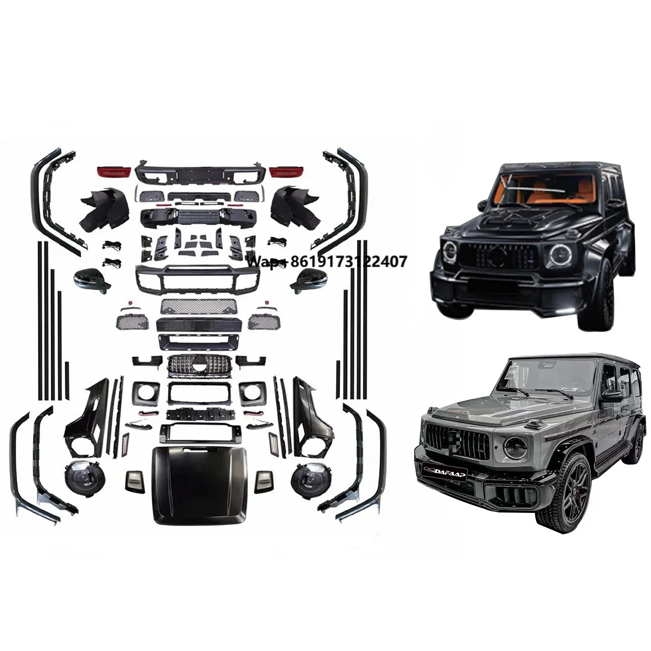 

ABS Car Bumper and Body Kit for G W463 to W464