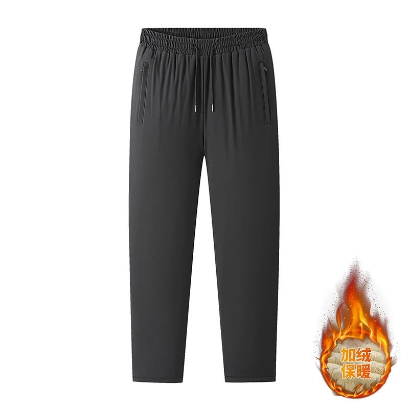 Mens Mens Tapered Jogger Fit,Drawstring Waist,Winter Warm Work Pants,Thermal Thick Track Pants,Heavyweight Athletic Sweat Trousers - Aliexpress Deal