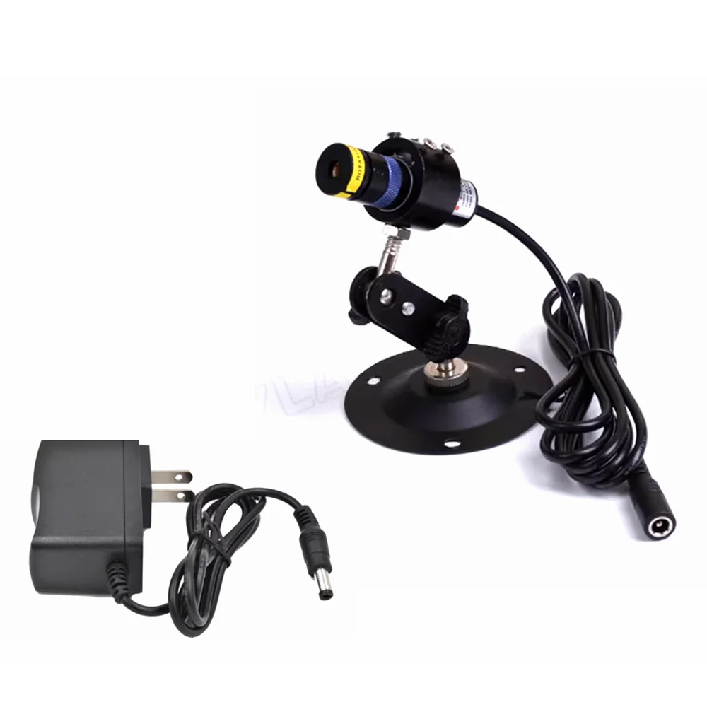 

Adjustable Blue Light 450nm 10mw/30mw/50mw Industrial Laser Module 18 * 65mm