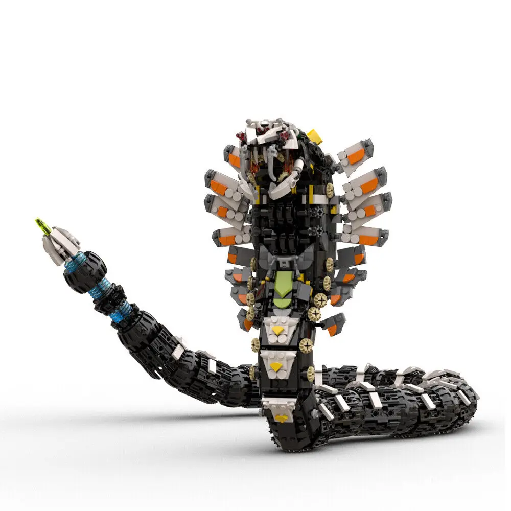 

Slitherfang Snake Monster Machine Model 1431 Pieces from Game MOC Build