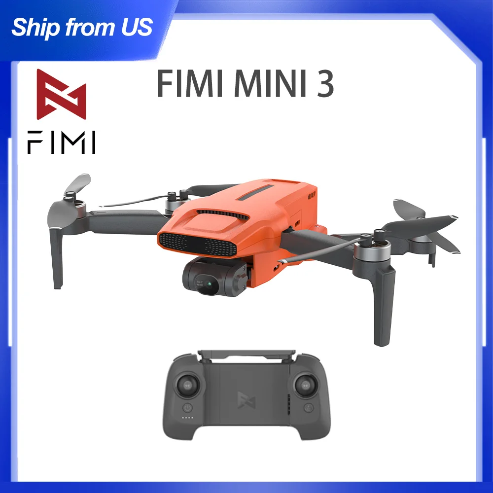 FIMI MINI 3 drone 48MP 4K 60fps HD Super Night Video 9km 3-axis Gimbal 249g Ultralight Smart tracking New Arrivals