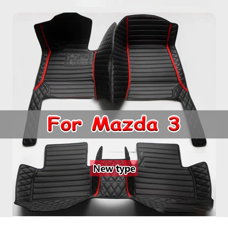 

LHD For Mazda 3 2019 2018 2017 2016 2015 2014 Axela Car Floor Mats Carpets Covers Auto Waterproof Foot Pads Interior Accessories