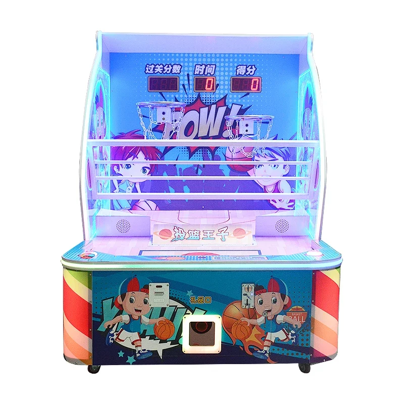 Hot Sell Coin-operated Street Basketball Shooting Arcade Game Machine Children's Two-player Basketball Machine Shooting Ma