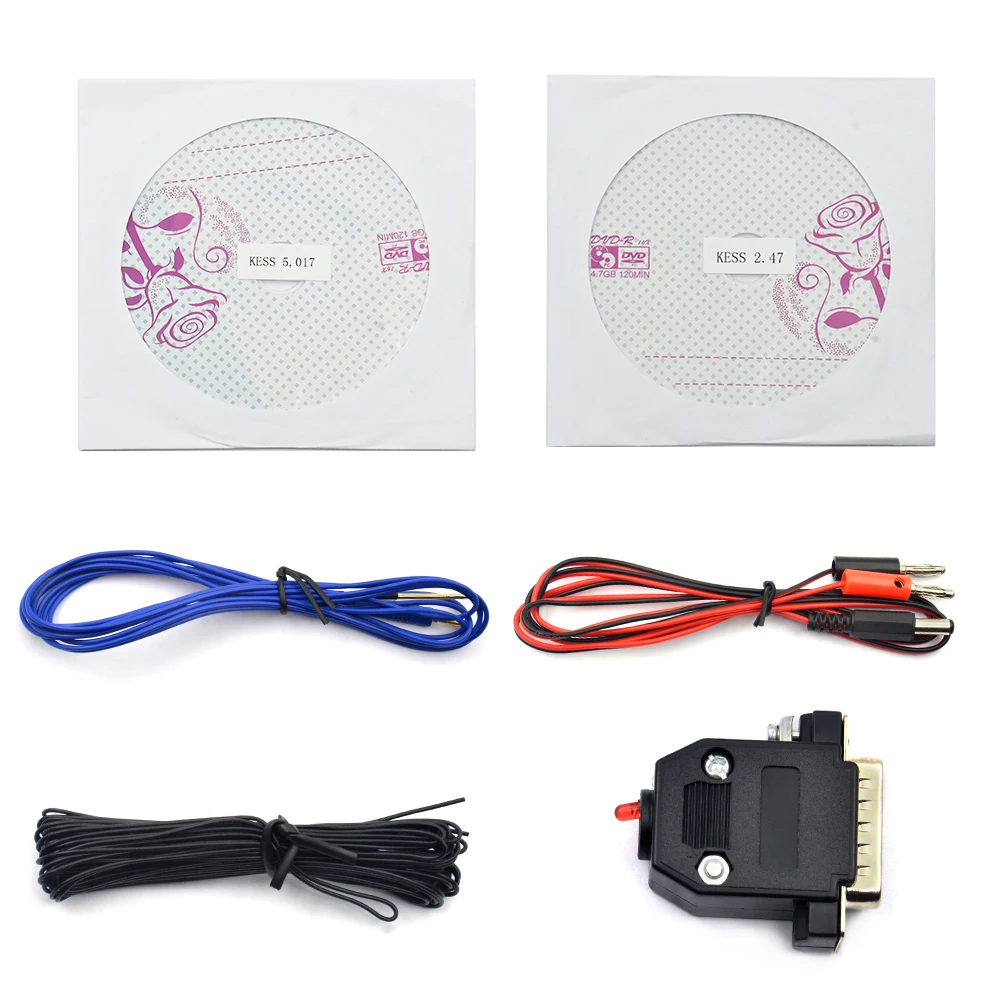 Онлайн 2,80 EU Red Kess V5.017 OBD2 Manager Tuning Kit KTAG V7.020 4 светодиода BDM Frame 22 шт. Адаптеры K-TAG 2.25 ECU