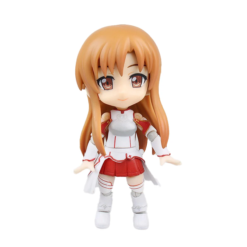 

In Stock Genuine Kotobukiya Asuna Cu-poche Sword Art Online SAO Cute Q Version Anime Portrait Model Toy Collection Doll Gift