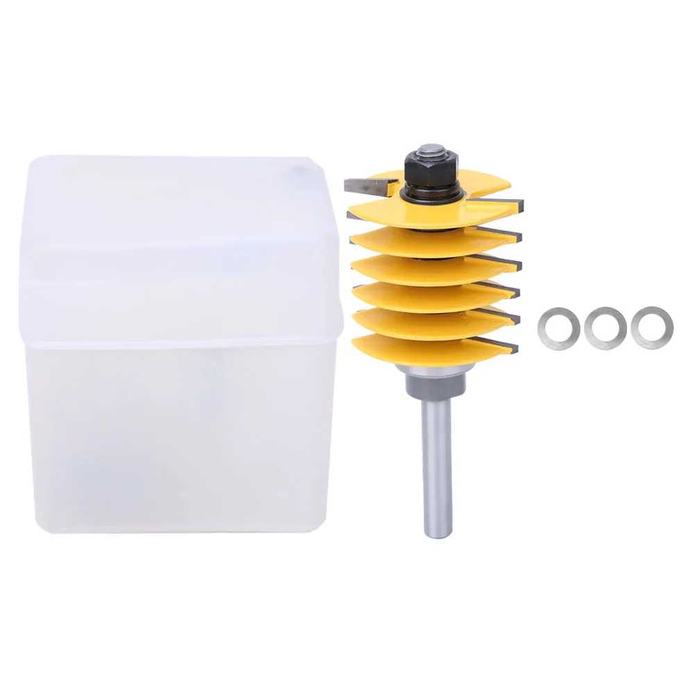 8Mm Shank Jari Sendi Router Bit Woodworking Penggilingan Duri Sendi Pemotong 8Mm Shank Router Bit Jari Sendi Router Bit Router Bit