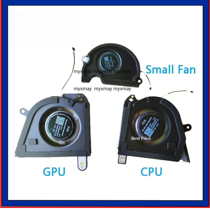 New Original Laptop CPU GPU Cooling Fan For ASUS ROG Zephyrus M16 2023 GU604 GU604VY