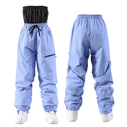 Calças de neve para homens e mulheres, roupas snowboard, calça de esqui, calças snowboard