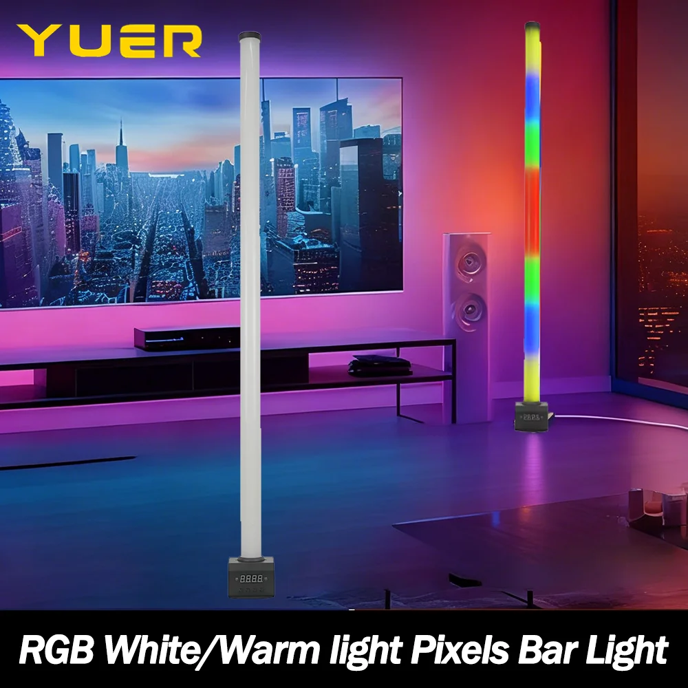 

LED RGB 3IN1 Warm/White Pixel light with wash strobe effect bar light Sound control for DJ Disco party wedding bar nightclub