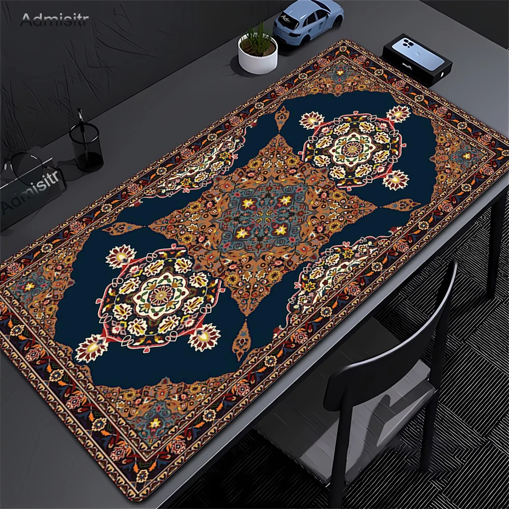 Gamer Rug Desk Mat XXL Large Persian Mouse Pad Big Office Carpet Mouse Mats Computer Accessories Table Pads Speed Mousepad