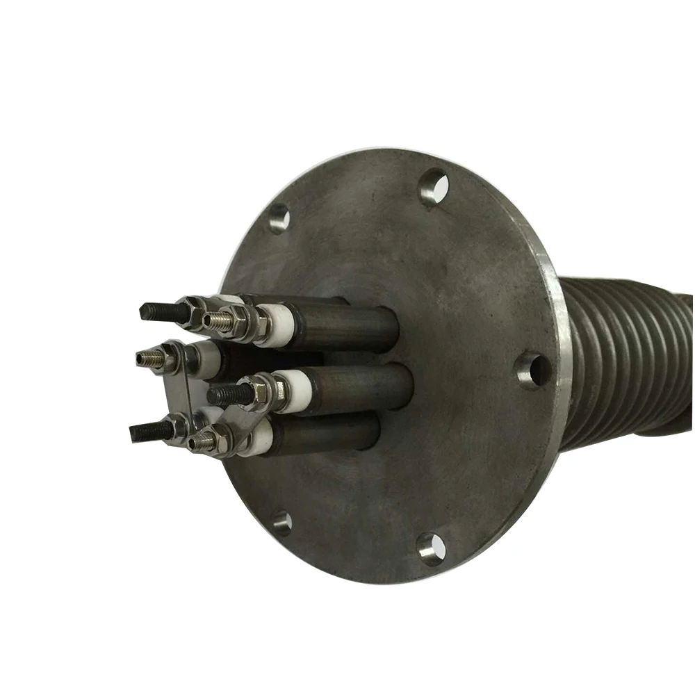 Spiral heating element high power electric heating tube