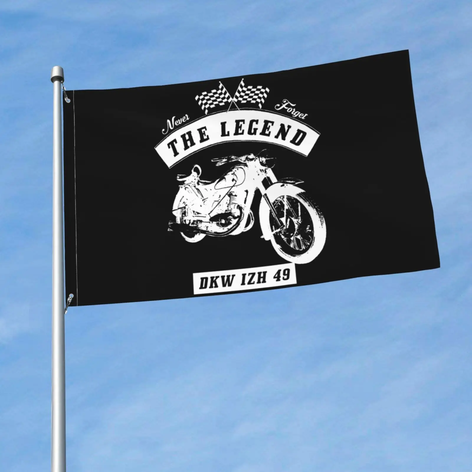 Dkw Izh 49,Bike,Motorcycle,Classic Cars Flag Banner Vivid Activity Flying Flags Club Decoration Birthday Decoration