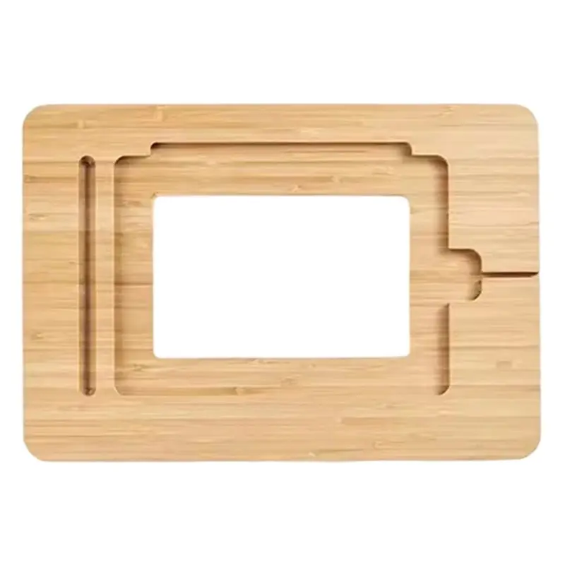 AT29-Multi-Angle Foldable Bamboo Stand For 11Inch 12.9Inch Design For Drawing For Desk Stationery Adjustment