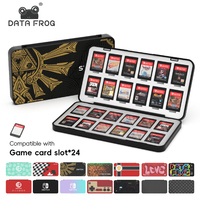 DATA FROG 24 in 1 Game Card Case Holder Hard Shell Storage Box Protective Game Card For Nintendo Switch/Lite/Oled Accessories