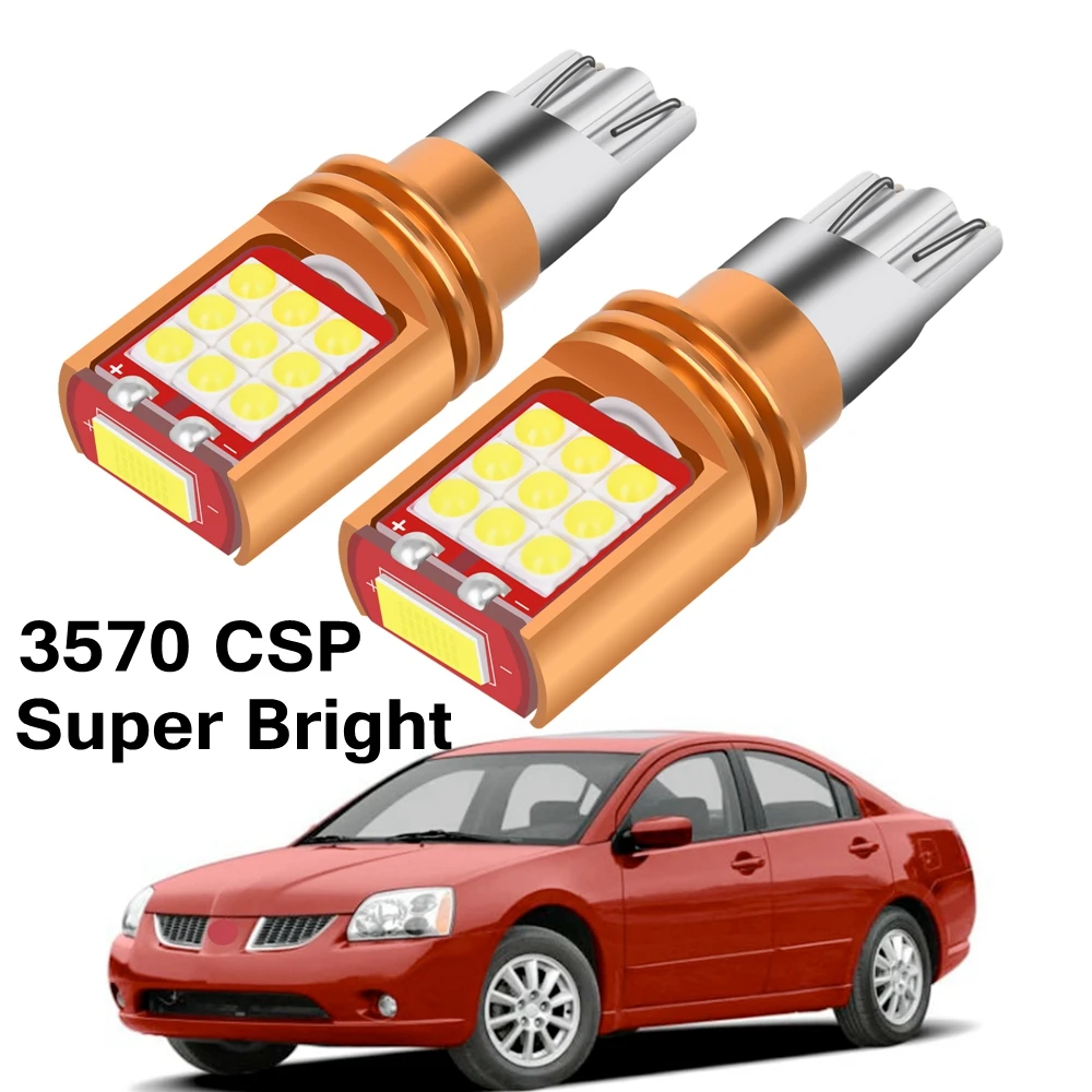 

2PCS T15 LED Bulbs W16W CSP 2000LM Super Bright Car Reverse Lights For Mitsubishi ASX Eclipse Cross Galant Lancer Outlander 1 3