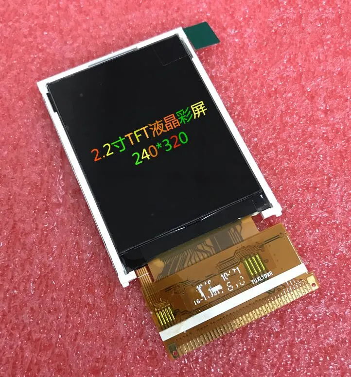 شاشة عرض LCD 2.2 بوصة 40PIN TFT NT39116 Drive IC MCU 8/16Bit واجهة 240(RGB)* 320