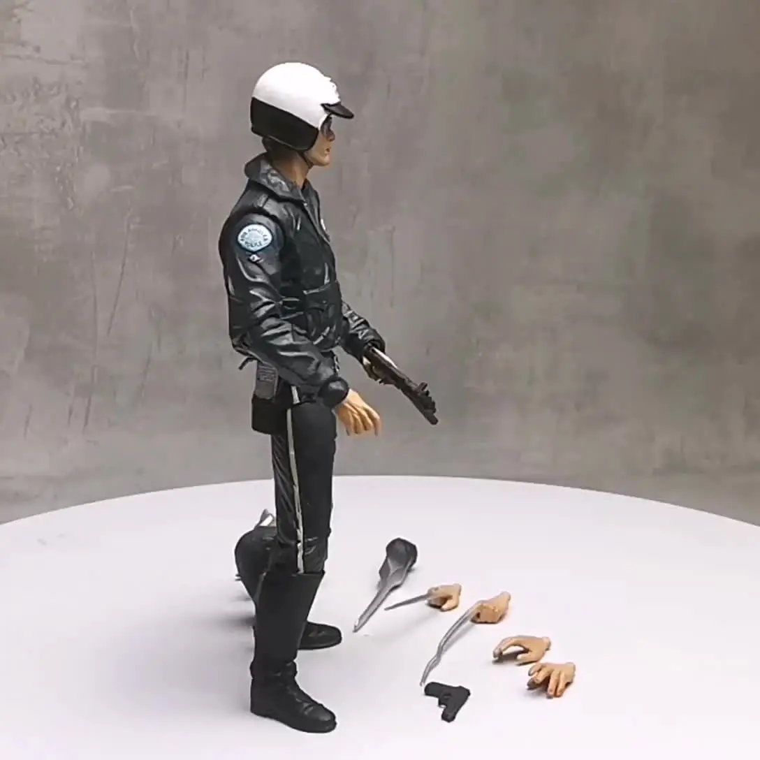 NECA Ultimate T-1000 Motorcycle Cop Terminator Action Figure