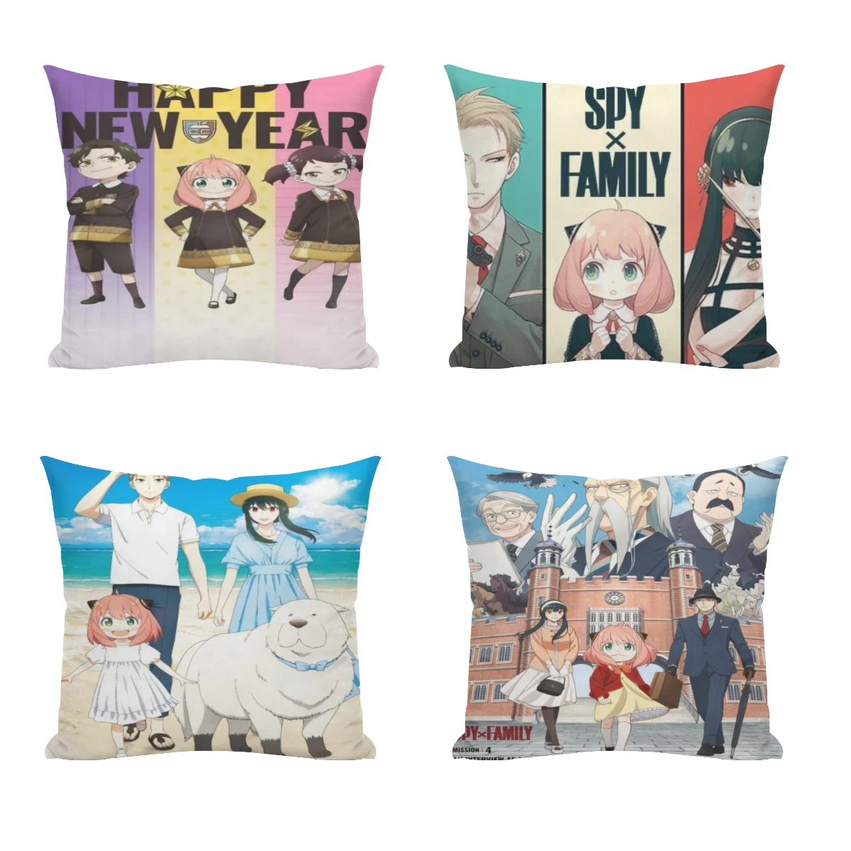 

Spy X Family Anime Pillowcase Cushions Cover Cushions Home Decoration Pillows For Sofa