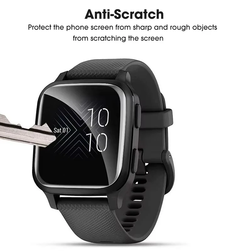 Soft Hydrogel Film For Garmin Venu SQ2 SQ Full Cover Anti-scratch Screen Protector for Garmin Venu SQ SQ2 Smartwatch Accessories