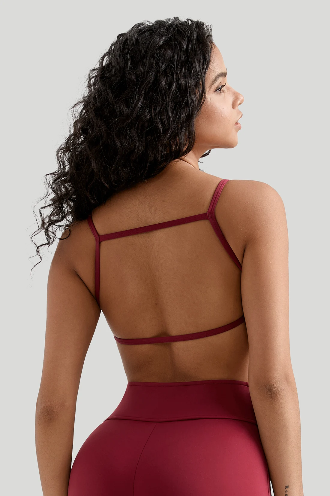 Top esportivo anti-choque feminino