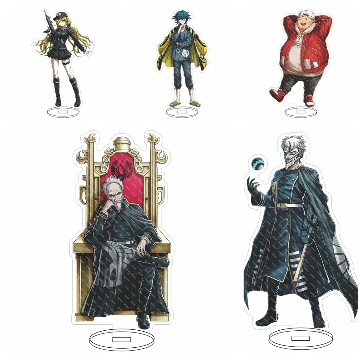 

New Anime Tribe Nine Character Model Cosplay Acrylic Plate Desk Decor Standing Sign Toy Fans Christmas Gifts