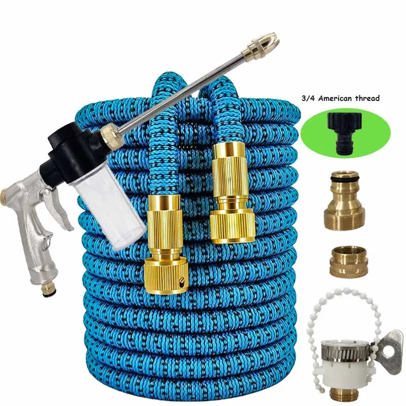 

Многофункциональная насадка, телескопическая садовая водопроводная труба, легкий водяной пистолет, садовый газон, чистка домашних животных, автомойка, инструмент для полива