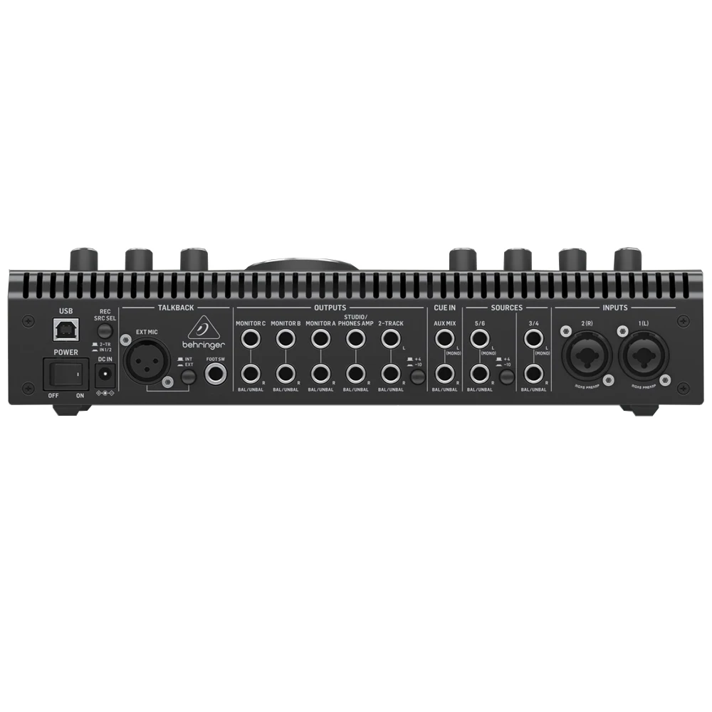 Behringer Studio XL สตูดิโอ L Studio M Monitor Contoller และการสื่อสาร Center Midas Mic Preamps