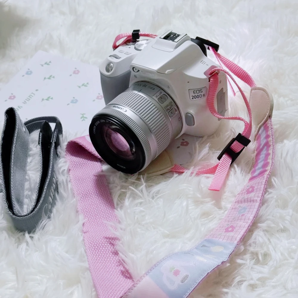 

Camera Strap Leather Micro SLR Polaroid Wristband Pink Love Cute Camera Shoulder Strap Universal Lanyard Instant CameraAccessory