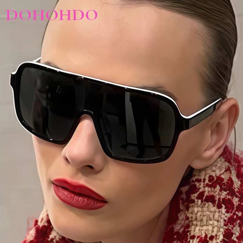 

Retro Cycling Windproof Sunglasses Women Oversized Pilot Sunglass Men Summer Traveling Fishing Driving Windproof Goggles UV400