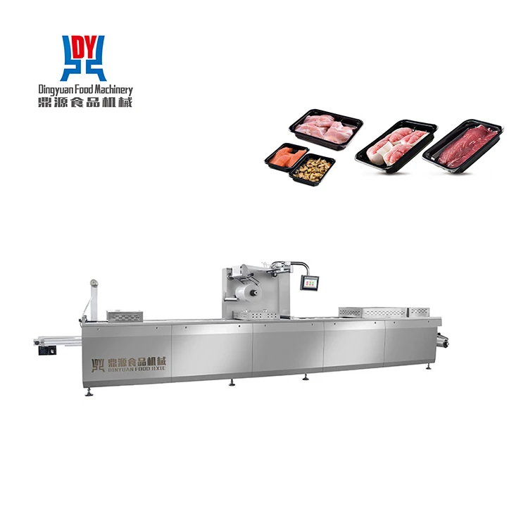 New Condition Plastic Tray Sealer Machine For Food And Beverage Packing For Film Case Pouch Barrel Packaging