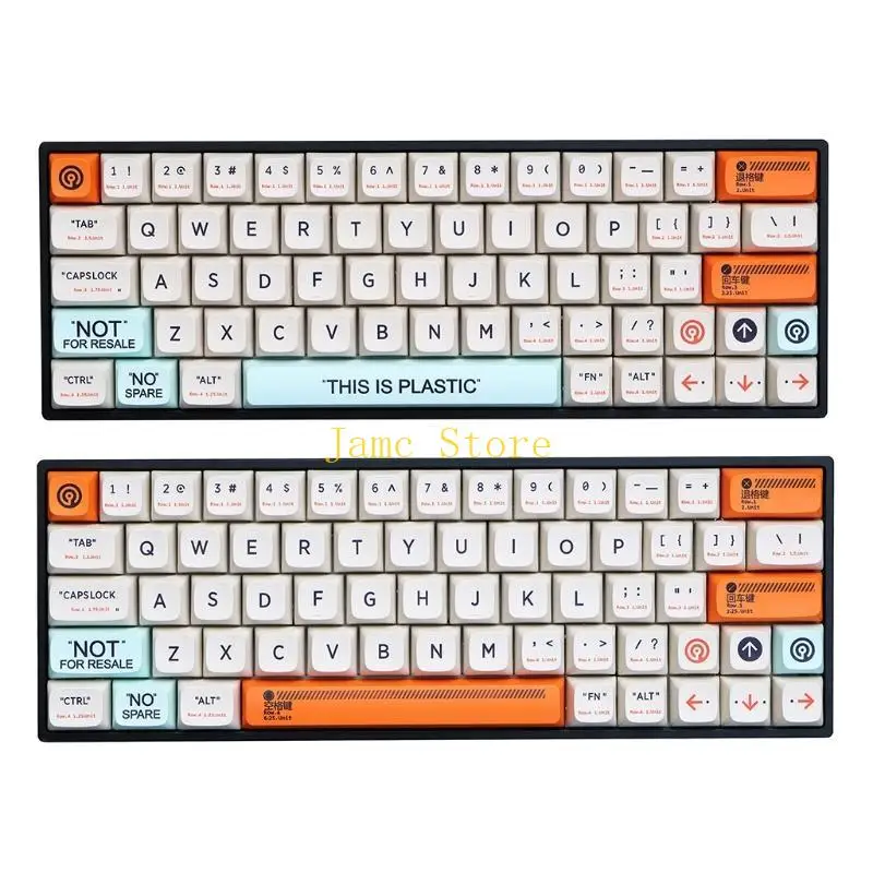LX0B مخصص Keycap PBT القياسية صبغ عملية التسامي Keycap 150 مفاتيح XDA الملف الشخصي للوحة المفاتيح الميكانيكية GK61 64 68 96